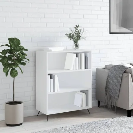 White engineered wood shelf 69.5x32.5x90 cm by vidaXL, Bookcases and shelves - Ref: Foro24-828332, Price: 57,43 €, Discount: %