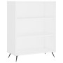 White engineered wood shelf 69.5x32.5x90 cm by vidaXL, Bookcases and shelves - Ref: Foro24-828332, Price: 57,89 €, Discount: %