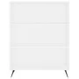 White engineered wood shelf 69.5x32.5x90 cm by vidaXL, Bookcases and shelves - Ref: Foro24-828332, Price: 57,43 €, Discount: %