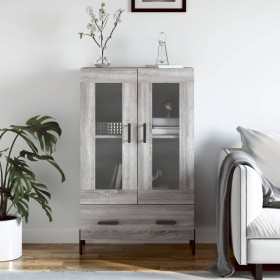 Hohes Sideboard Holzwerkstoff Sonoma grau 69,5x31x115 cm von vidaXL, Sideboards - Ref: Foro24-828314, Preis: 99,21 €, Rabatt: %