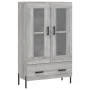 Hohes Sideboard Holzwerkstoff Sonoma grau 69,5x31x115 cm von vidaXL, Sideboards - Ref: Foro24-828314, Preis: 98,00 €, Rabatt: %