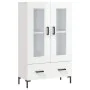 High gloss white engineered wood sideboard 69.5x31x115 cm by vidaXL, Sideboards - Ref: Foro24-828302, Price: 98,39 €, Discoun...