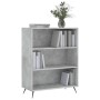 Betongraues Holzwerkstoffregal 69,5 x 32,5 x 90 cm von vidaXL, Bücherregale und Regale - Ref: Foro24-828336, Preis: 56,30 €, ...