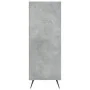 Concrete gray engineered wood shelf 69.5x32.5x90 cm by vidaXL, Bookcases and shelves - Ref: Foro24-828336, Price: 55,60 €, Di...