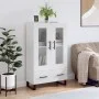 High glossy white engineered wood sideboard 69.5x31x115 cm by vidaXL, Sideboards - Ref: Foro24-828326, Price: 101,29 €, Disco...
