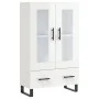 High glossy white engineered wood sideboard 69.5x31x115 cm by vidaXL, Sideboards - Ref: Foro24-828326, Price: 101,29 €, Disco...