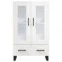 High glossy white engineered wood sideboard 69.5x31x115 cm by vidaXL, Sideboards - Ref: Foro24-828326, Price: 101,29 €, Disco...