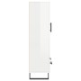 High glossy white engineered wood sideboard 69.5x31x115 cm by vidaXL, Sideboards - Ref: Foro24-828326, Price: 102,21 €, Disco...