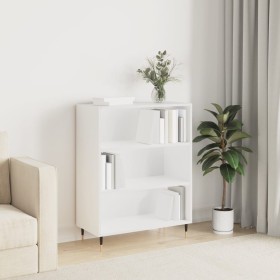 Engineered wood white shelf 69.5x32.5x90 cm by vidaXL, Bookcases and shelves - Ref: Foro24-828340, Price: 58,77 €, Discount: %