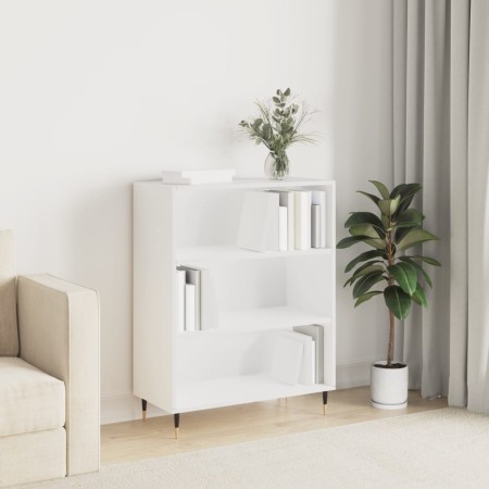 Engineered wood white shelf 69.5x32.5x90 cm by vidaXL, Bookcases and shelves - Ref: Foro24-828340, Price: 58,77 €, Discount: %