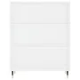 Regal aus weißem Parkett 69,5x32,5x90 cm von vidaXL, Bücherregale und Regale - Ref: Foro24-828340, Preis: 58,00 €, Rabatt: %