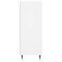 Engineered wood white shelf 69.5x32.5x90 cm by vidaXL, Bookcases and shelves - Ref: Foro24-828340, Price: 58,77 €, Discount: %