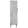 Hohes Sideboard aus betongrauem Holzwerkstoff, 69,5 x 31 x 115 cm von vidaXL, Sideboards - Ref: Foro24-828312, Preis: 96,17 €...