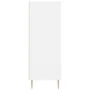 Weißes Holzwerkstoffregal 69,5 x 32,5 x 90 cm von vidaXL, Bücherregale und Regale - Ref: Foro24-828348, Preis: 62,33 €, Rabat...