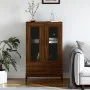 Tall sideboard engineered wood brown oak 69.5x31x115 cm by vidaXL, Sideboards - Ref: Foro24-828315, Price: 98,09 €, Discount: %