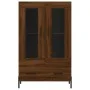 Tall sideboard engineered wood brown oak 69.5x31x115 cm by vidaXL, Sideboards - Ref: Foro24-828315, Price: 98,09 €, Discount: %