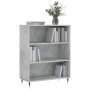 Betongraues Holzwerkstoffregal 69,5 x 32,5 x 90 cm von vidaXL, Bücherregale und Regale - Ref: Foro24-828344, Preis: 55,47 €, ...