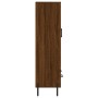 Tall sideboard engineered wood brown oak 69.5x31x115 cm by vidaXL, Sideboards - Ref: Foro24-828315, Price: 99,30 €, Discount: %