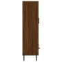 Tall sideboard engineered wood brown oak 69.5x31x115 cm by vidaXL, Sideboards - Ref: Foro24-828315, Price: 98,09 €, Discount: %