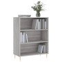 Sonoma Regal aus grauem Holzwerkstoff 69,5x32,5x90 cm von vidaXL, Bücherregale und Regale - Ref: Foro24-828354, Preis: 57,25 ...