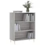 Sonoma Regal aus grauem Holzwerkstoff 69,5x32,5x90 cm von vidaXL, Bücherregale und Regale - Ref: Foro24-828354, Preis: 57,25 ...