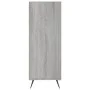 Regal aus technischem Holz in Sonoma-Grau, 69,5 x 32,5 x 90 cm von vidaXL, Bücherregale und Regale - Ref: Foro24-828338, Prei...