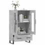 Tall engineered wood sideboard in gray concrete 69.5x31x115 cm by vidaXL, Sideboards - Ref: Foro24-828328, Price: 93,18 €, Di...