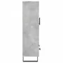 Tall engineered wood sideboard in gray concrete 69.5x31x115 cm by vidaXL, Sideboards - Ref: Foro24-828328, Price: 92,04 €, Di...