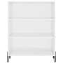 Regal aus glänzend weißem Holzwerkstoff, 69,5 x 32,5 x 90 cm von vidaXL, Sideboards - Ref: Foro24-828374, Preis: 66,08 €, Rab...