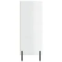 Glossy white engineered wood shelf 69.5x32.5x90 cm by vidaXL, Sideboards - Ref: Foro24-828374, Price: 65,26 €, Discount: %