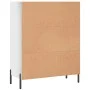 Regal aus glänzend weißem Holzwerkstoff, 69,5 x 32,5 x 90 cm von vidaXL, Sideboards - Ref: Foro24-828374, Preis: 65,26 €, Rab...