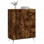 Smoked oak engineered wood sideboard 69.5x34x90 cm by vidaXL, Sideboards - Ref: Foro24-827889, Price: 89,07 €, Discount: %