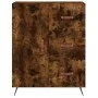 Aparador de madera de ingeniería roble ahumado 69,5x34x90 cm de vidaXL, Aparadores - Ref: Foro24-827889, Precio: 89,04 €, Des...