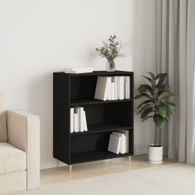 Engineered wood bookshelf black 69.5x32.5x90 cm by vidaXL, Bookcases and shelves - Ref: Foro24-828349, Price: 57,25 €, Discou...