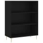 Engineered wood bookshelf black 69.5x32.5x90 cm by vidaXL, Bookcases and shelves - Ref: Foro24-828349, Price: 56,54 €, Discou...