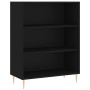Regal aus schwarzem Holzwerkstoff 69,5x32,5x90 cm von vidaXL, Bücherregale und Regale - Ref: Foro24-828349, Preis: 57,25 €, R...