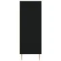 Regal aus schwarzem Holzwerkstoff 69,5x32,5x90 cm von vidaXL, Bücherregale und Regale - Ref: Foro24-828349, Preis: 56,54 €, R...