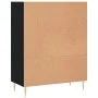 Engineered wood bookshelf black 69.5x32.5x90 cm by vidaXL, Bookcases and shelves - Ref: Foro24-828349, Price: 56,54 €, Discou...