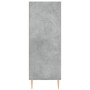 Betongraues Holzwerkstoffregal 69,5 x 32,5 x 90 cm von vidaXL, Bücherregale und Regale - Ref: Foro24-828352, Preis: 55,64 €, ...