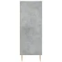 Concrete gray engineered wood shelf 69.5x32.5x90 cm by vidaXL, Bookcases and shelves - Ref: Foro24-828352, Price: 54,97 €, Di...