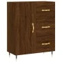 Sideboard aus eichenbraunem Holzwerkstoff, 69,5 x 34 x 90 cm von vidaXL, Sideboards - Ref: Foro24-827899, Preis: 77,43 €, Rab...