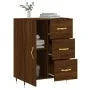 Sideboard aus eichenbraunem Holzwerkstoff, 69,5 x 34 x 90 cm von vidaXL, Sideboards - Ref: Foro24-827899, Preis: 77,43 €, Rab...