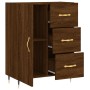 Oak brown engineered wood sideboard 69.5x34x90 cm by vidaXL, Sideboards - Ref: Foro24-827899, Price: 78,18 €, Discount: %