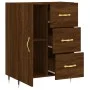 Sideboard aus eichenbraunem Holzwerkstoff, 69,5 x 34 x 90 cm von vidaXL, Sideboards - Ref: Foro24-827899, Preis: 77,43 €, Rab...