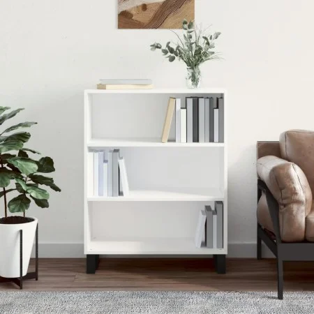 Weißes Holzwerkstoffregal 69,5 x 32,5 x 90 cm von vidaXL, Sideboards - Ref: Foro24-828388, Preis: 66,32 €, Rabatt: %