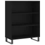 Engineered wood bookshelf black 69.5x32.5x90 cm by vidaXL, Sideboards - Ref: Foro24-828389, Price: 66,32 €, Discount: %