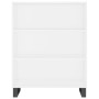 Weißes Holzwerkstoffregal 69,5 x 32,5 x 90 cm von vidaXL, Sideboards - Ref: Foro24-828388, Preis: 67,17 €, Rabatt: %