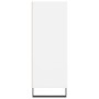 Weißes Holzwerkstoffregal 69,5 x 32,5 x 90 cm von vidaXL, Sideboards - Ref: Foro24-828388, Preis: 67,17 €, Rabatt: %