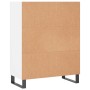 Weißes Holzwerkstoffregal 69,5 x 32,5 x 90 cm von vidaXL, Sideboards - Ref: Foro24-828388, Preis: 67,17 €, Rabatt: %