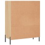 Engineered wood bookshelf in Sonoma oak 69.5x32.5x90 cm by vidaXL, Sideboards - Ref: Foro24-828375, Price: 60,45 €, Discount: %